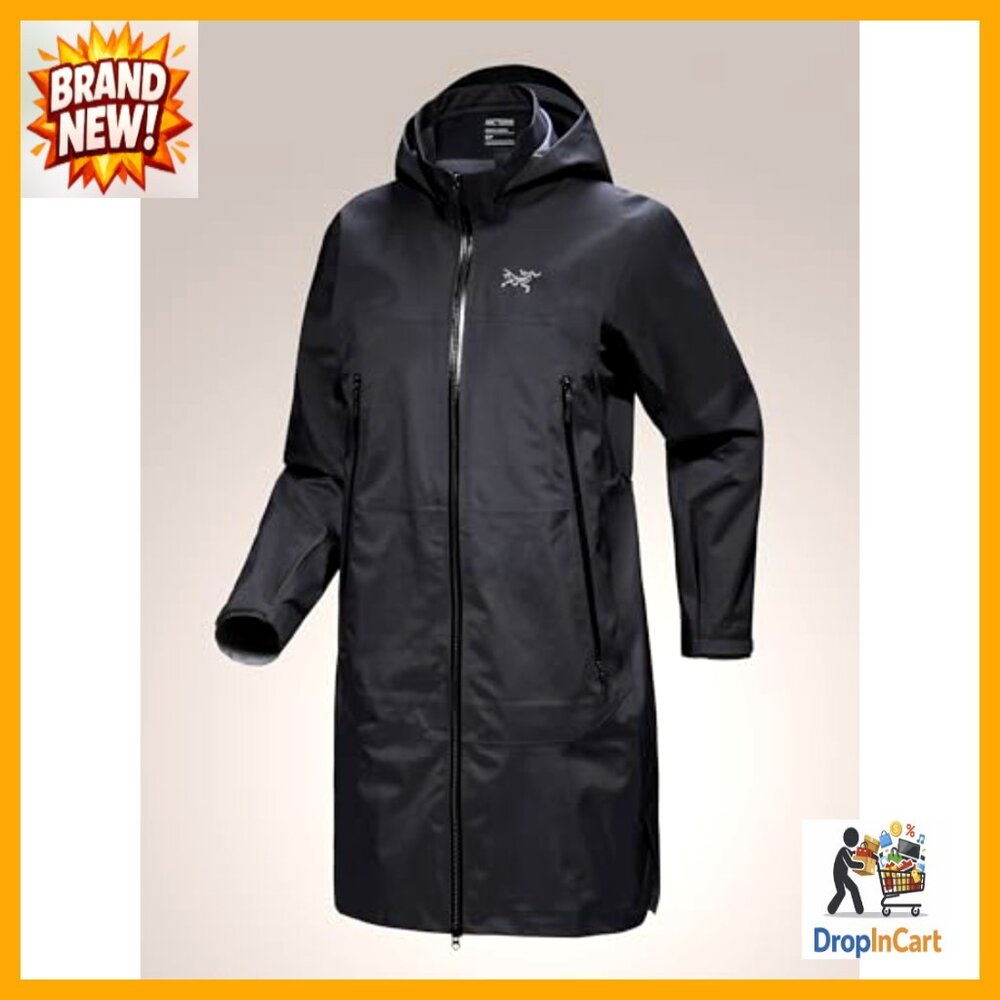 Thigh-Length Performance Hardshell Coat Waterproo… - image 5